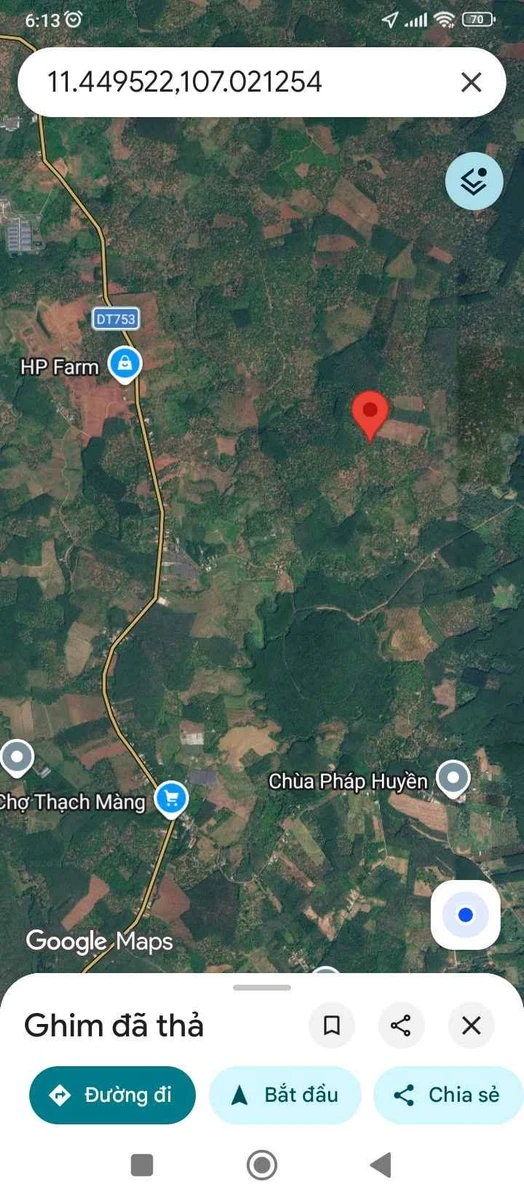 Bán đất 2ha Thạch Mương Tân Lợi, 3 tỷ 200 - Ảnh thu nhỏ 2
