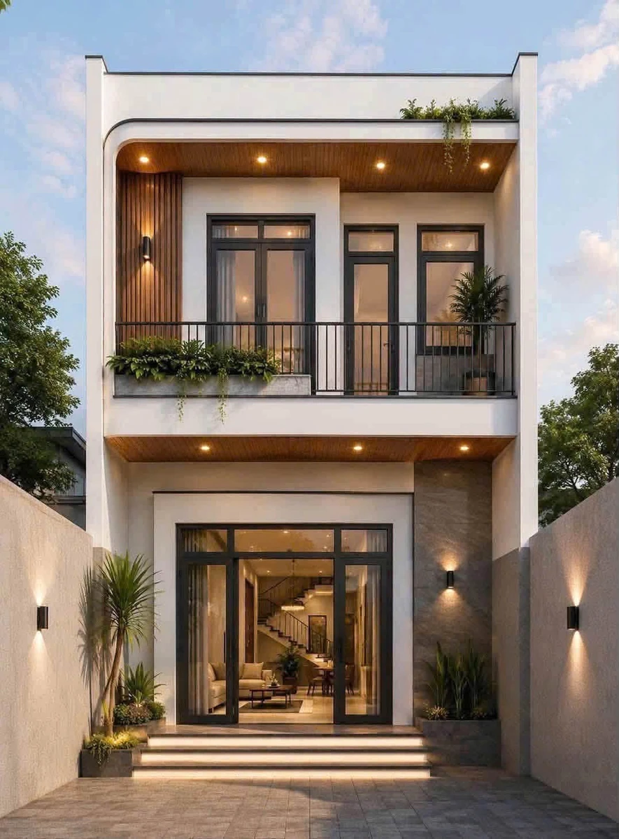 Nhà phố 5x19m 3 phòng ngủ ở Long Khánh, Bình Dương - Ảnh thu nhỏ 2