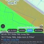 Bán đất F0 500m2 hẻm nhựa đường Lên Nhựa, Long Tân, Đất Đỏ giá 599 triệu - Ảnh thu nhỏ 3