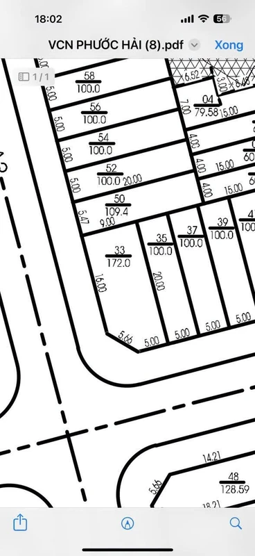 Bán lô góc 2 mặt tiền 172m2 Bùi Thiện Ngộ, Nha Trang