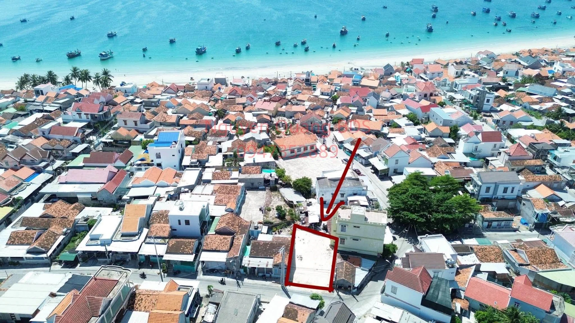 Bán đất mặt tiền 238m2 Dốc Lết Khánh Hoà, cách biển 300m - Ảnh 1