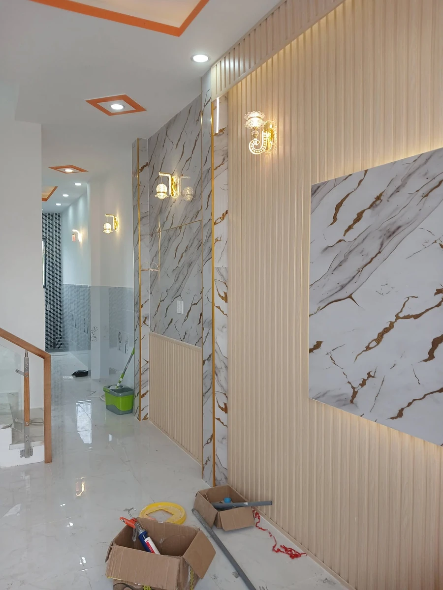 Bán nhà tân cổ điển 75m2, 3 PN ở Cần Giuộc, Long An - Ảnh thu nhỏ 4