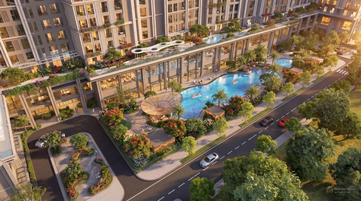Chỉ 1,8 tỷ sở hữu Studio E91007 Beachtro Tower Blanca City, view hồ bơi và công viên - Ảnh thu nhỏ 5
