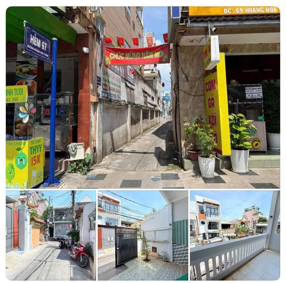 Bán nhà 1 trệt 1 lầu 3 PN 60m2 Hoàng Hoa Thám Vũng Tàu - Ảnh 1