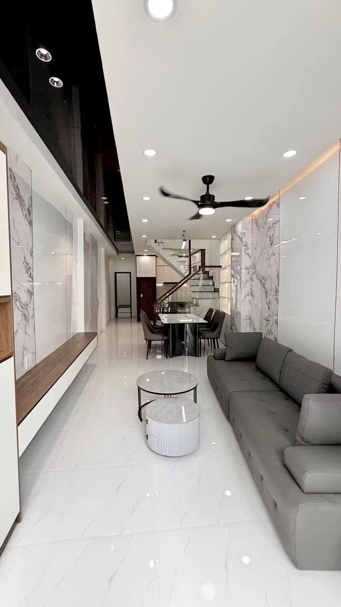 Bán nhà hẻm Đặng Nhữ Lâm, Nhà Bè, 1 trệt 1 lầu 3PN, 71m2, giá 3,95 tỷ - Ảnh thu nhỏ 2