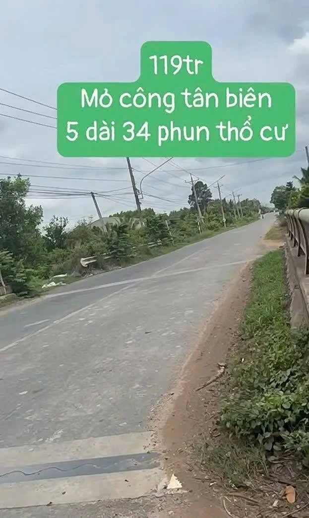 Bán đất 175m² giá 119 triệu tại Mỏ Công, Tây Ninh - Ảnh thu nhỏ 5
