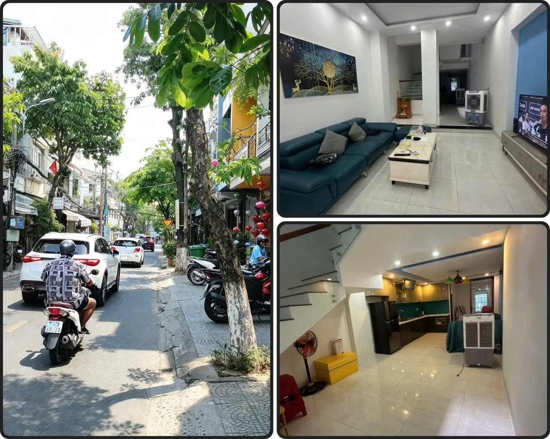Bán nhà 4 tầng 91m² gần biển Mỹ Khê, Đà Nẵng 12 tỷ - Ảnh 1