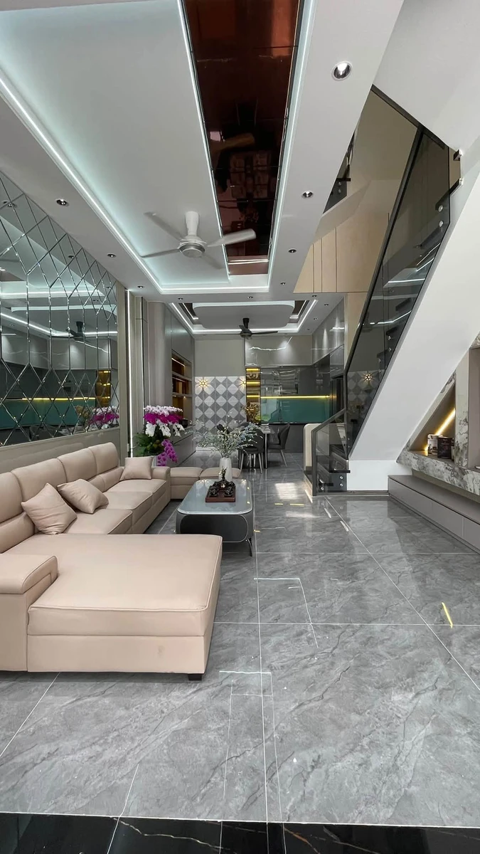 Bán nhà 1 trệt 2 lầu 70m² full nội thất Phường An Phú, Thuận An, Bình Dương - 5,25 tỷ - Ảnh thu nhỏ 3