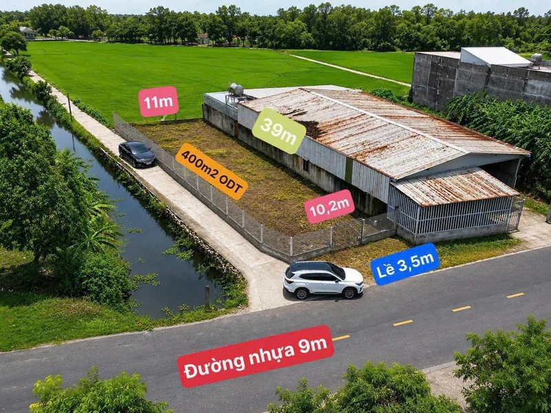 Bán đất mặt tiền đường Đỗ Tường Tự, gần 400m², Phường Tân An, Tây Ninh