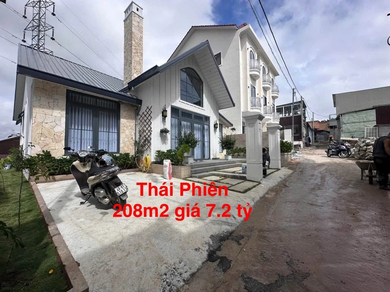 Bán villa 3 phòng ngủ 208m2 Đà Lạt 7,2 tỷ
