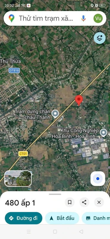 Bán nhà nghỉ 18 phòng hơn 1000m2 đất thổ và lúa tại Nhị Thành, Thủ Thừa, Long An