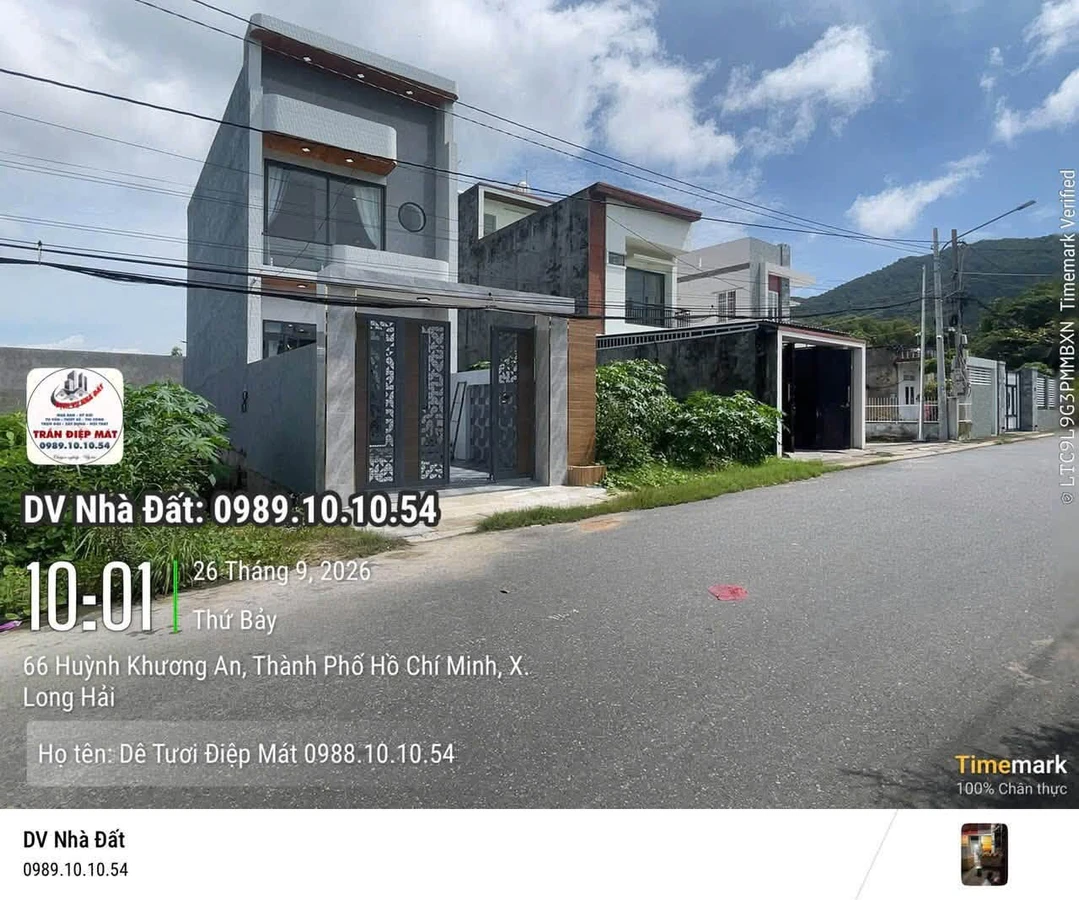 Bán nhà 1 trệt 1 lầu 3PN Long Hải Vũng Tàu 80m² 3tỷ335tr - Ảnh 1