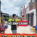 Bán nhà 1 trệt 1 lầu 4PN 2WC 111m² Tân Bửu, Bến Lức, Long An - Ảnh thu nhỏ 1