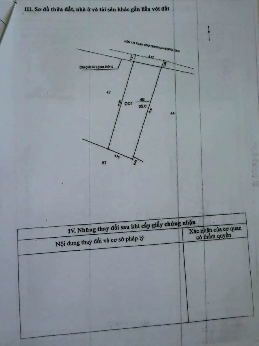 Bán đất hẻm 153 Phan Chu Trinh Quận 1, 94m2, 3 tỷ 300 - Ảnh thu nhỏ 3