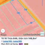 Bán lô đất 2 mặt tiền Long Hải 132m² 2 tỷ 745 triệu - Ảnh thu nhỏ 1