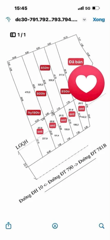 Bán đất mặt tiền DT790 Dương Minh Châu, Tây Ninh, giá từ 740 triệu, có sổ