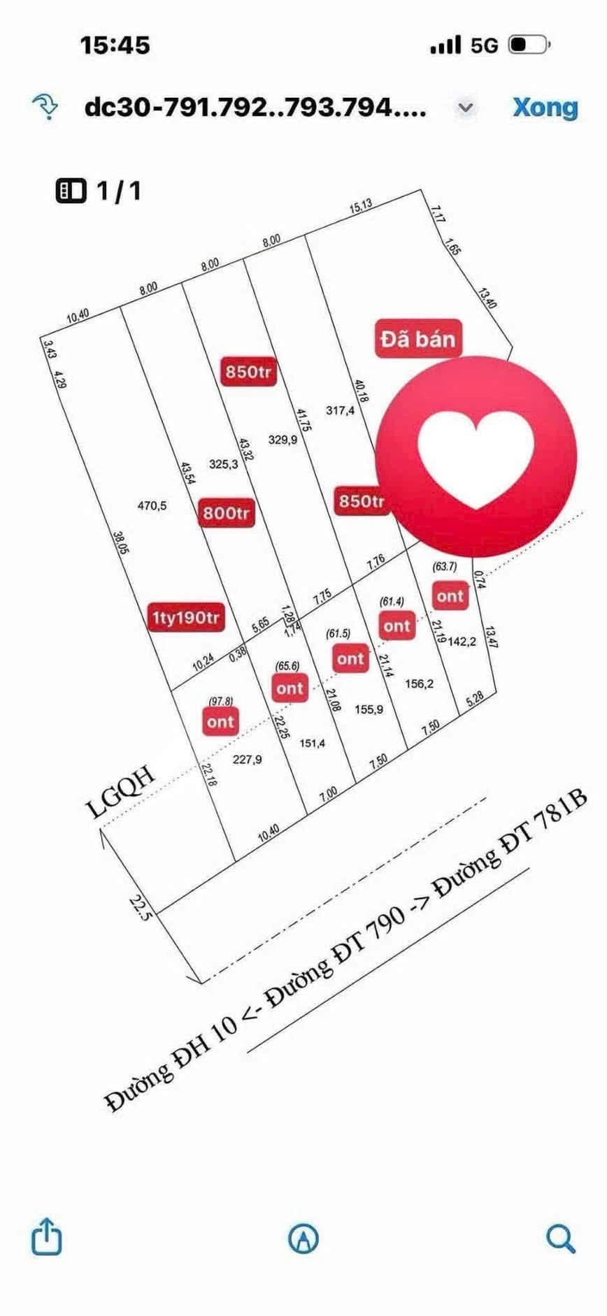 Bán đất mặt tiền DT790 Dương Minh Châu, Tây Ninh, giá từ 740 triệu, có sổ - Ảnh 1