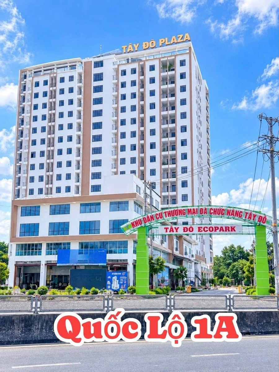 Chung cư Tây Đô Plaza 2 PN, 47.9m², 830 triệu Cần Thơ - Ảnh 1