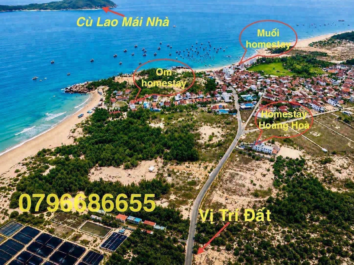 Bán lô đất 10x27m gần biển, có 200m2 thổ cư, An Hòa Hải, Tuy An, Phú Yên - Ảnh 1