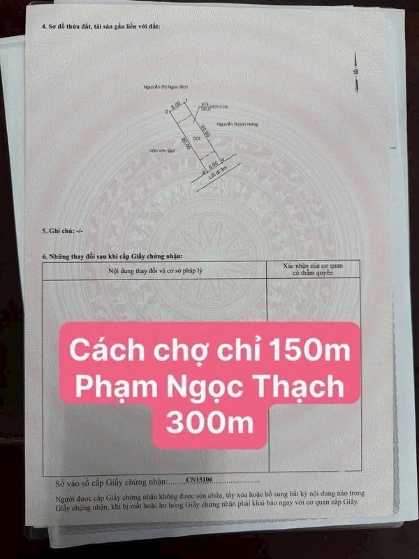 Bán đất Hiệp Thành 1, Thủ Dầu Một, 100m² – 2 tỷ 690 triệu