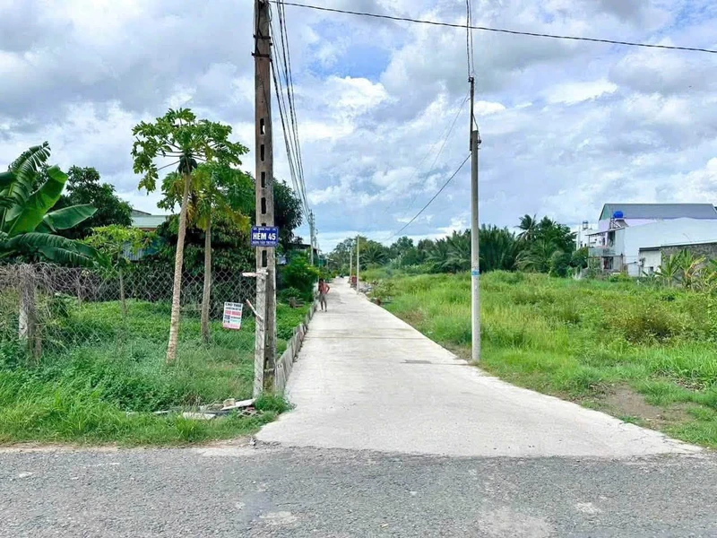 Bán đất thổ cư 150m² hẻm Đặng Văn Truyện, Tân An, Long An