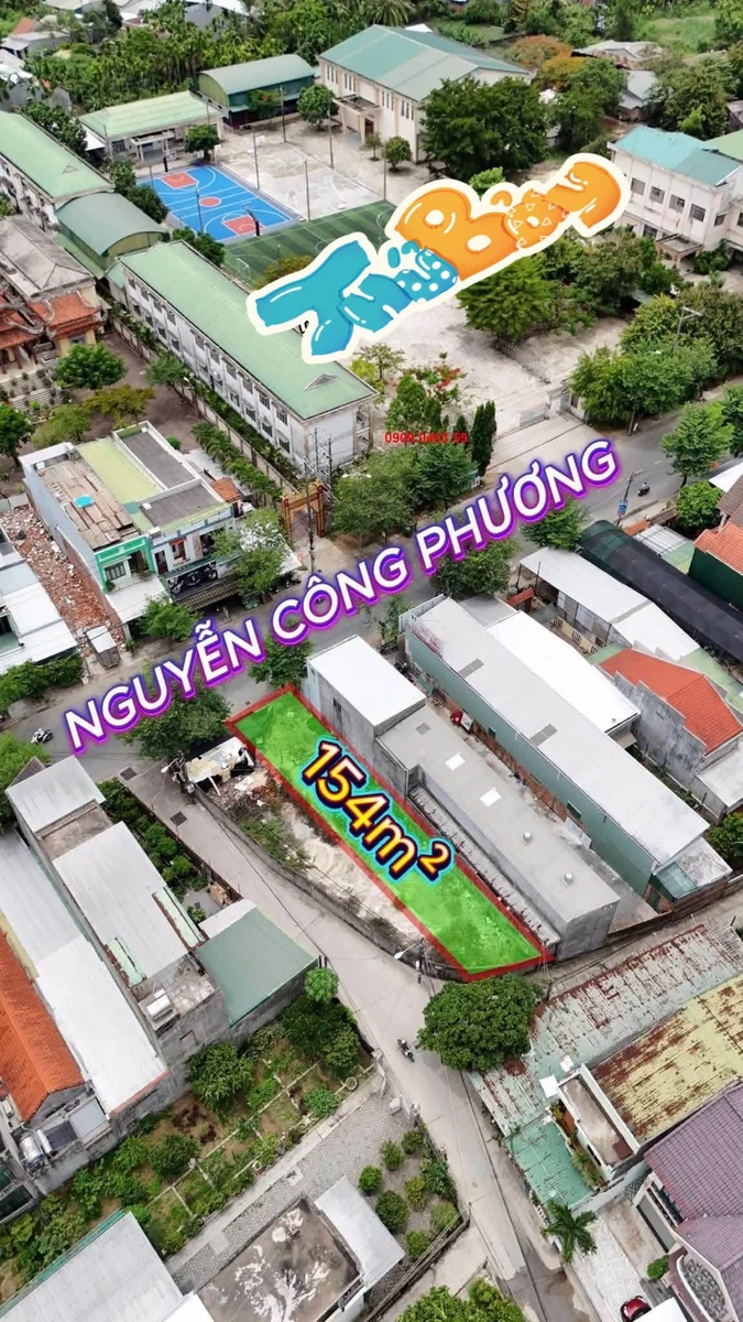 Bán mặt tiền Nguyễn Công Phương 154m², 3 tỷ - Ảnh 1