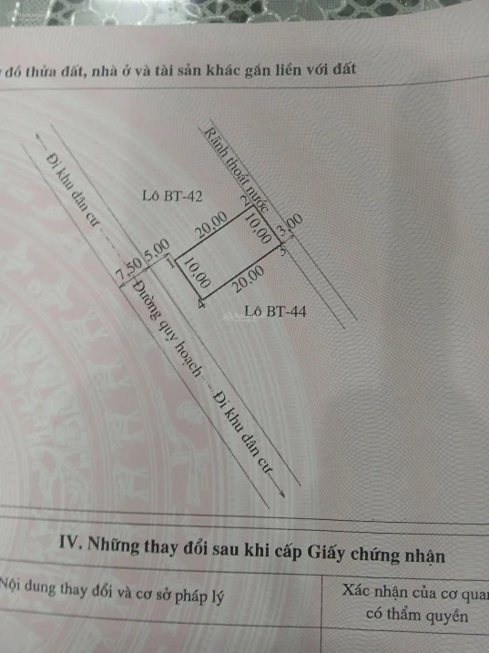 Bán đất đấu giá nhà nước tại An Tường - TP Tuyên Quang diện tích 200m2 thổ cư giá 3.2 tỷ có TL - Ảnh thu nhỏ 3