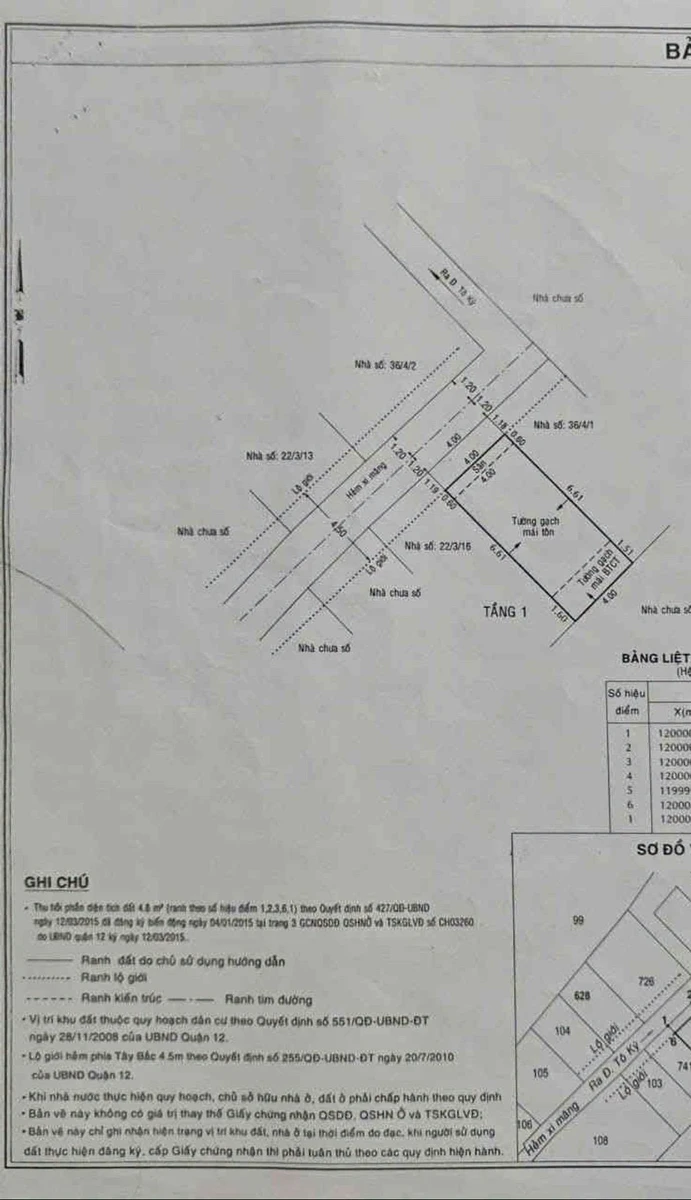 Bán nhà 40m2 Đông Hưng Thuận Quận 12, 3,1 tỷ - Ảnh thu nhỏ 3