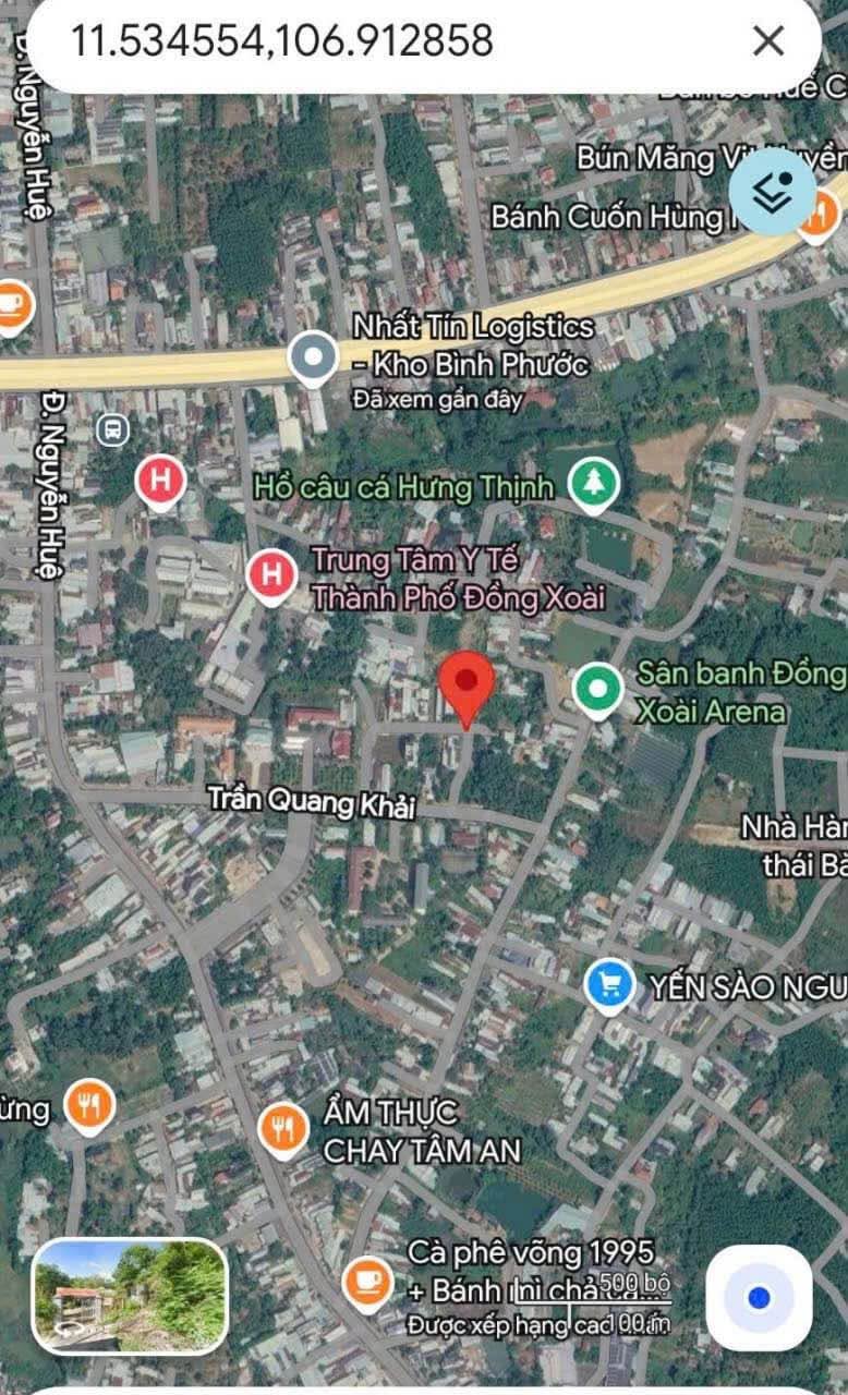 Bán đất TDC Tân Thiện, Đồng Xoài, Bình Phước, 150m²