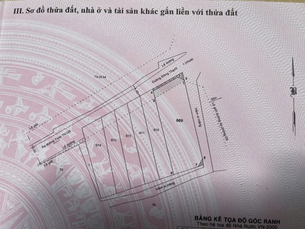 Bán đất 3 mặt tiền Phạm Thị Tôm 322m² full thổ, 8,4 tỷ, Đông Thạnh, Hóc Môn - Ảnh thu nhỏ 2