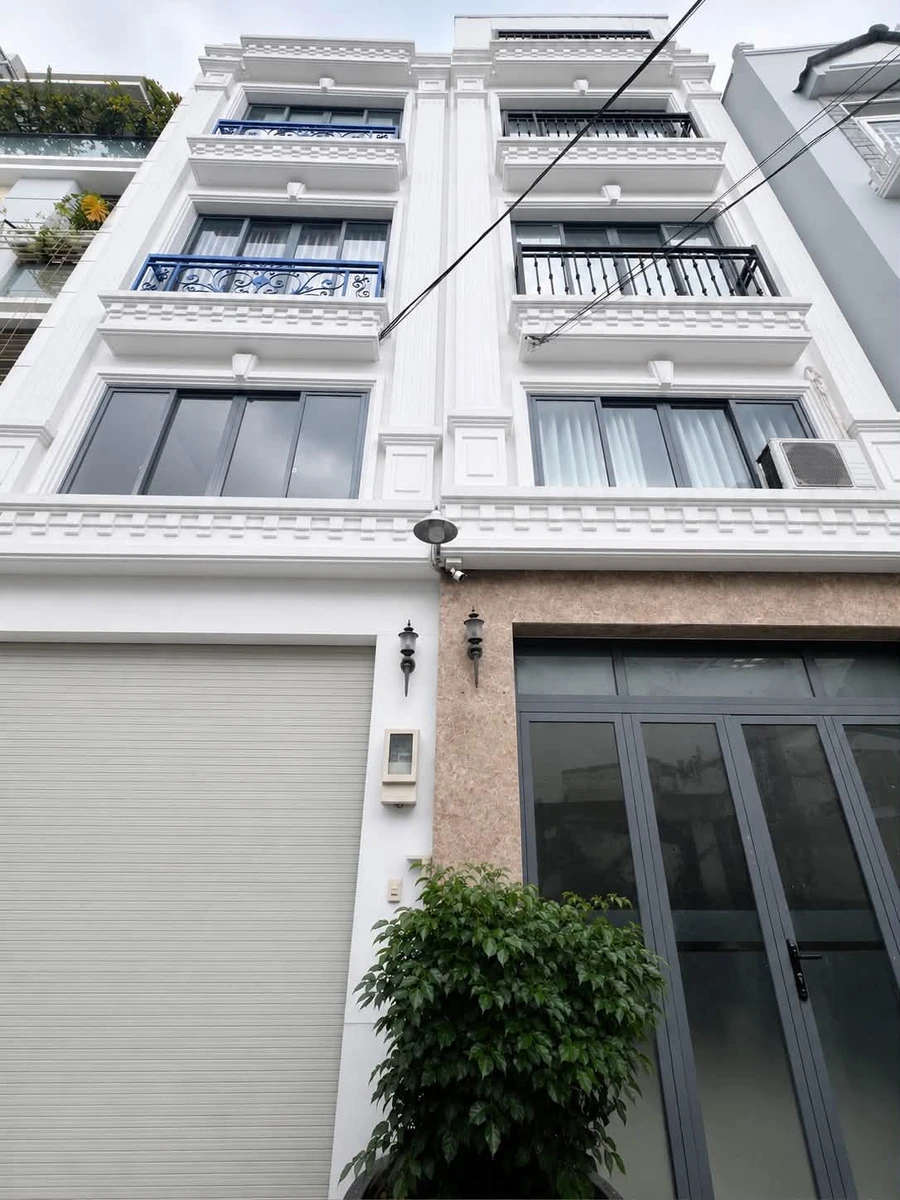 Bán nhà 5 tầng 47m² 9 phòng cho thuê đủ, dòng tiền 50tr/tháng, Hoàng Hoa Thám, Bình Thạnh - Ảnh 1
