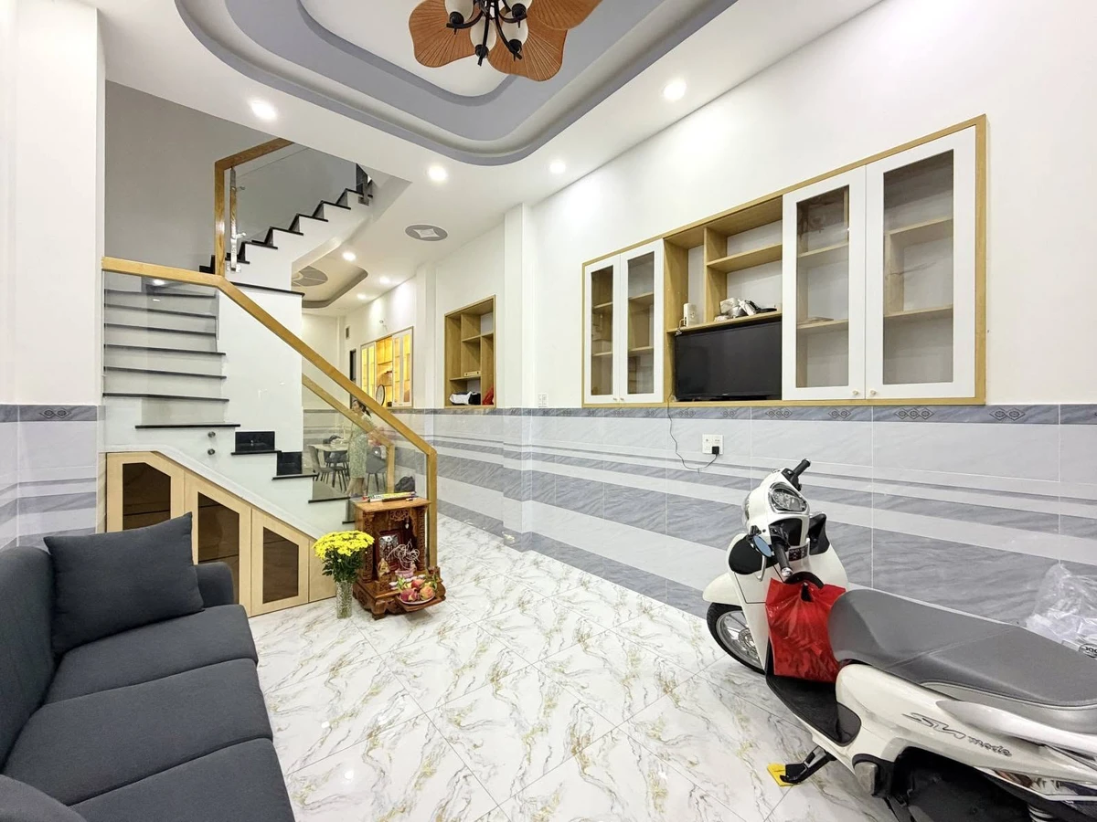Bán nhà hẻm xe hơi Hoàng Hoa Thám, 4 tầng, 39m2, 4PN, giá 8,7 tỷ, Bình Thạnh - Ảnh thu nhỏ 2
