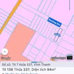 Bán đất nền 94m² tại Ấp Hòa Bình, Vĩnh Thanh 1 tỷ 630 - Ảnh thu nhỏ 1