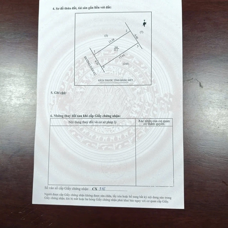Bán đất 61m² gần chợ Đông Vĩnh, giá 2 tỷ, sổ hồng riêng - Ảnh thu nhỏ 2