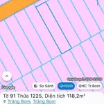 Đất thổ cư Trảng Bom 5×23m, 599 triệu - Ảnh thu nhỏ 1
