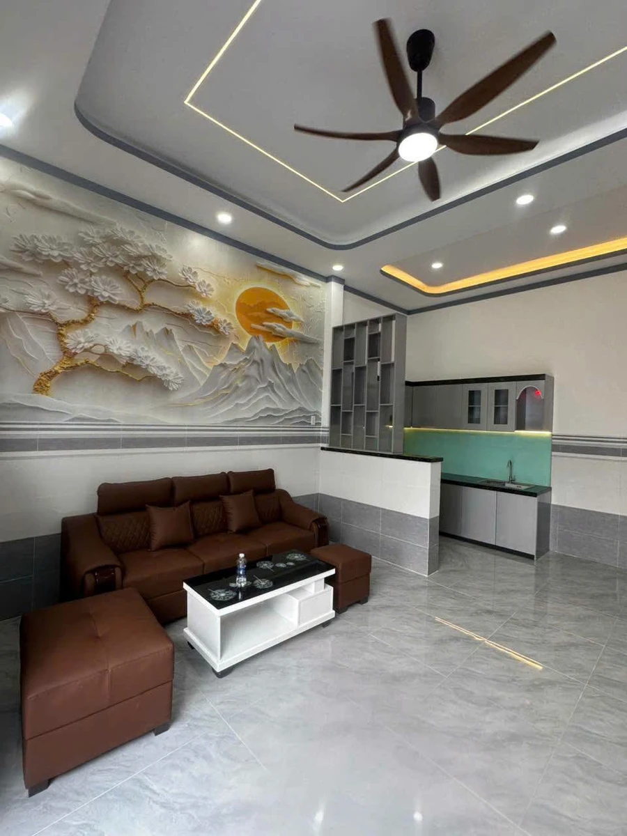 Bán nhà cấp 4 sổ hoàn công 90m² Hóc Môn 2.1 tỷ - Ảnh thu nhỏ 4