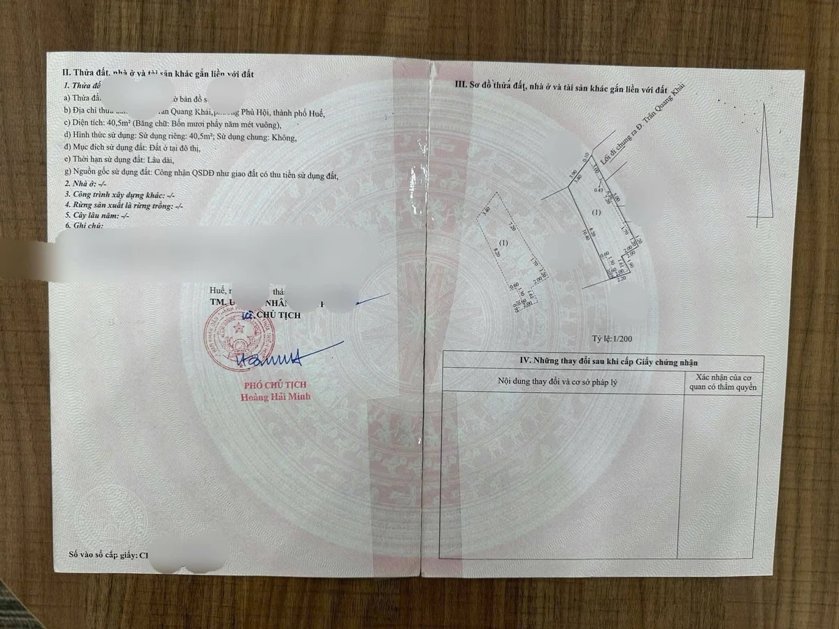 Bán nhà 2 tầng 40.5m² Trần Quang Khải Huế 1,8 tỷ - Ảnh thu nhỏ 3