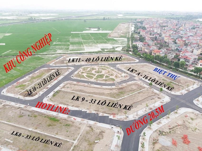 Chính chủ bán đất Hải Quân Tam Giang Bắc Ninh 240m giá mong muốn 33tr/m2 thương lượng, sổ đỏ sẵn - Ảnh thu nhỏ 3