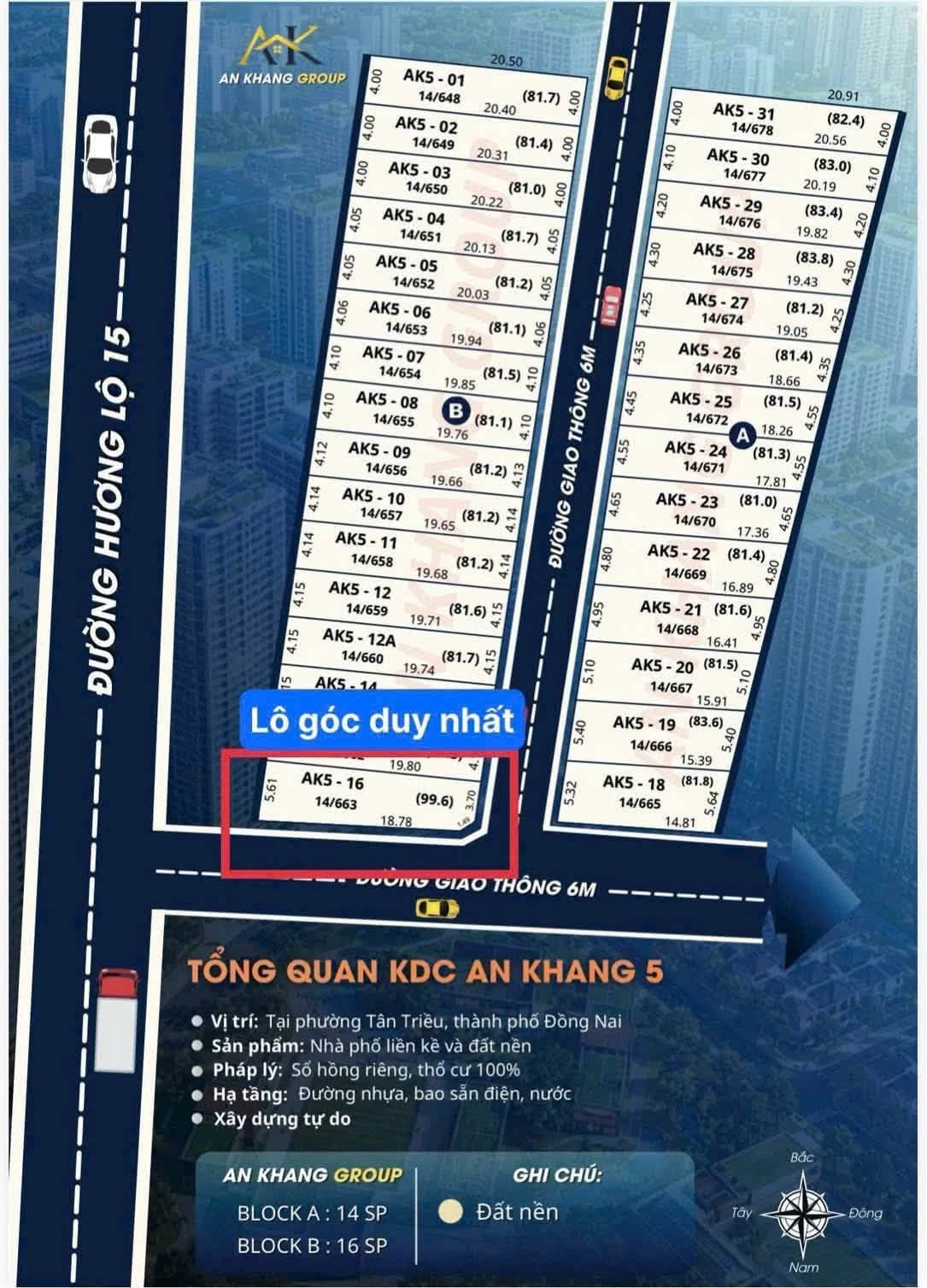 Bán lô góc 2 mặt tiền 100m2 gần chợ Thạnh Phú Tân Triều - Ảnh 1