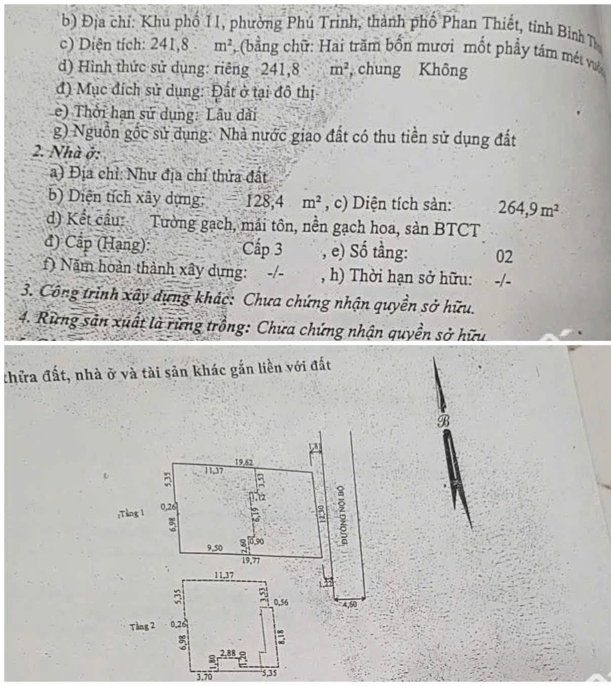 Bán nhà nghỉ 21 phòng mặt tiền Đặng Văn Ngữ, Phan Thiết, diện tích 241,8m2, giá 9,5 tỷ - Ảnh 1