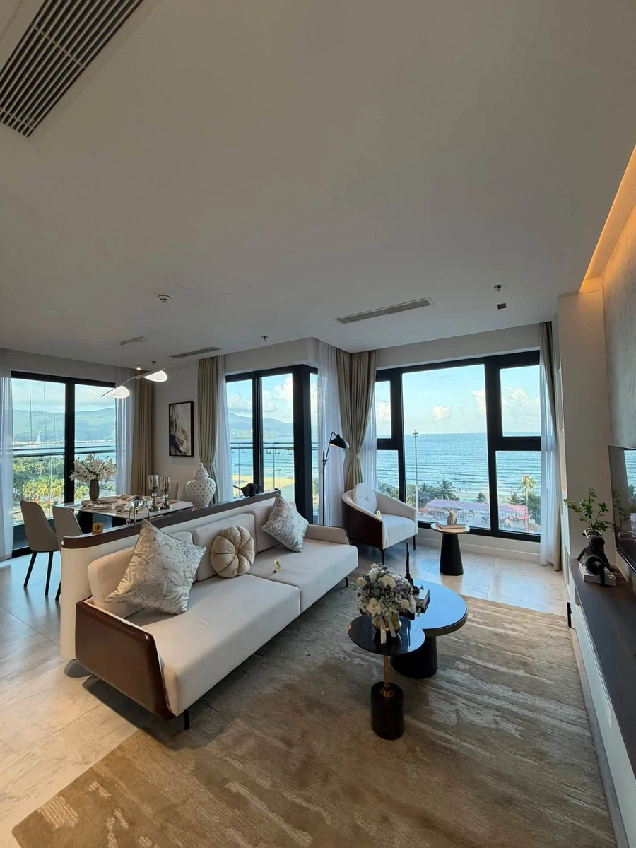 Bán căn góc Hóa Hậu Times Square 2PN 91m² view biển Mỹ Khê - Ảnh 1