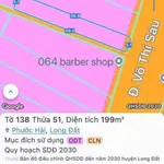 Bán đất góc 2 mặt tiền Võ Thị Sáu Phước Hải 200m2 - Ảnh thu nhỏ 4