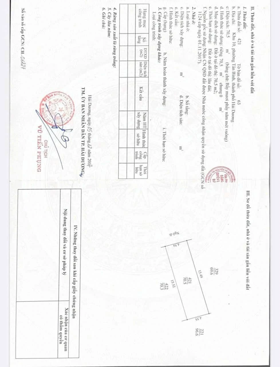 Bán lô đất 70,5m² ngõ phố Ngô Quyền, TP Hải Dương - Ảnh 1