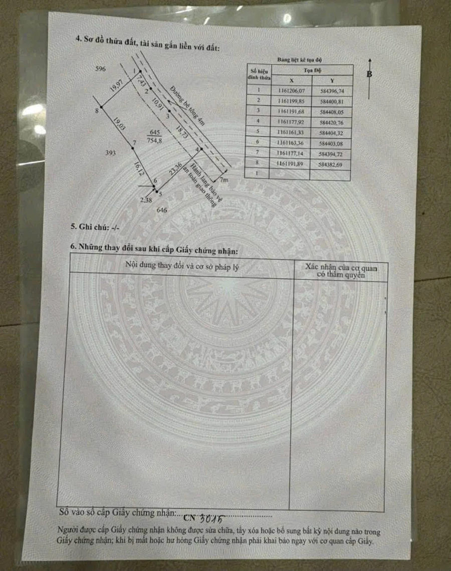 Bán đất vườn 800m² Tân Phú 1 tỷ 200 triệu - Ảnh thu nhỏ 4