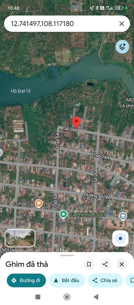 Bán đất 60m² đường 26A Hòa Thuận, Đắk Lắk - Ảnh 1