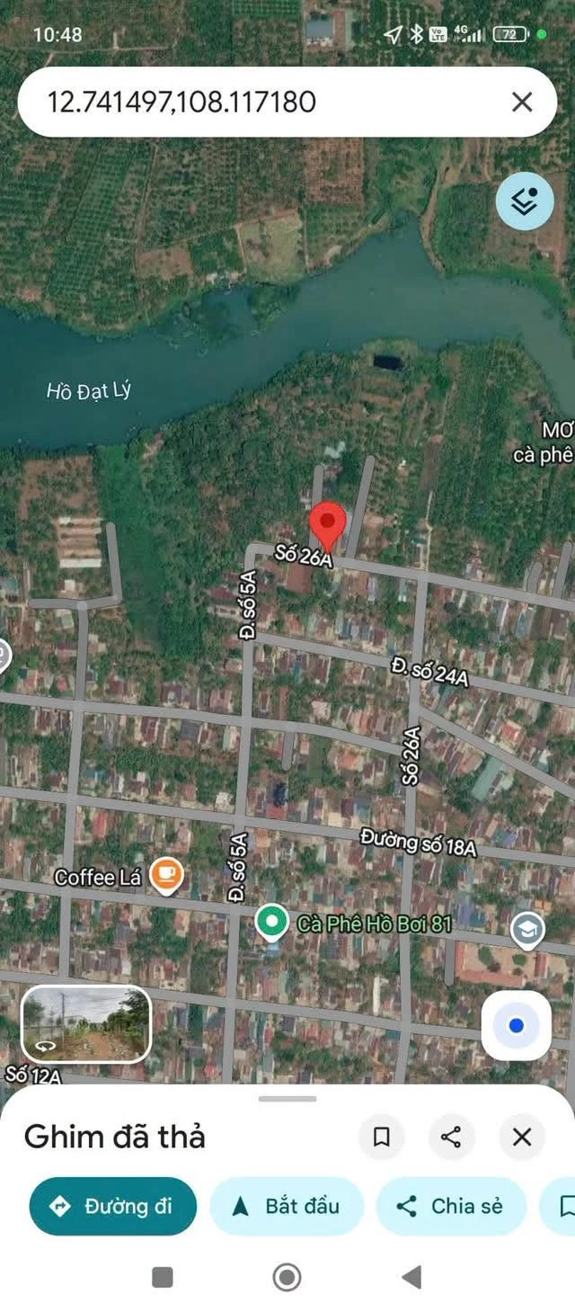 Bán đất 60m² đường 26A Hòa Thuận, Đắk Lắk - Ảnh 1