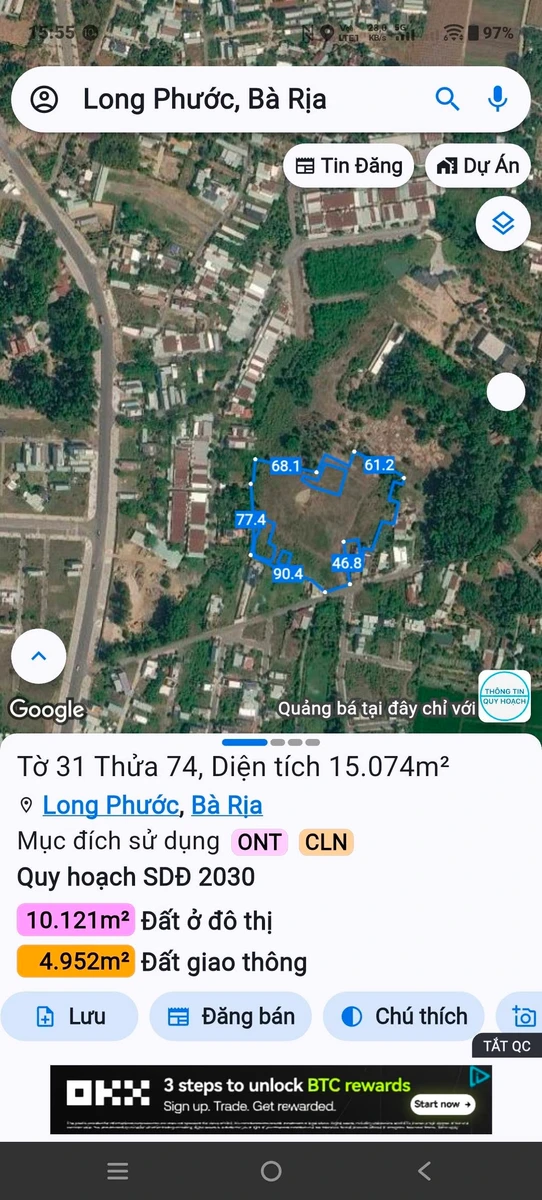 Bán đất 18.026m² Tam Long Thủ Đức 46 tỷ - Ảnh thu nhỏ 2