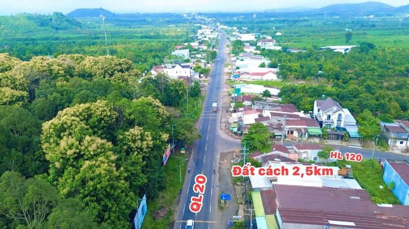 Bán đất Đồng Nai 115m2 giá 299 triệu