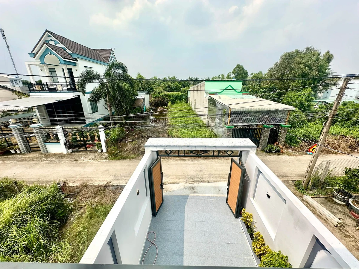 Bán nhà mặt tiền ô tô 1 trệt 1 lầu 4.5x25m, 3PN, sổ hồng riêng tại Mỹ Lộc, Cần Giuộc - Ảnh thu nhỏ 3