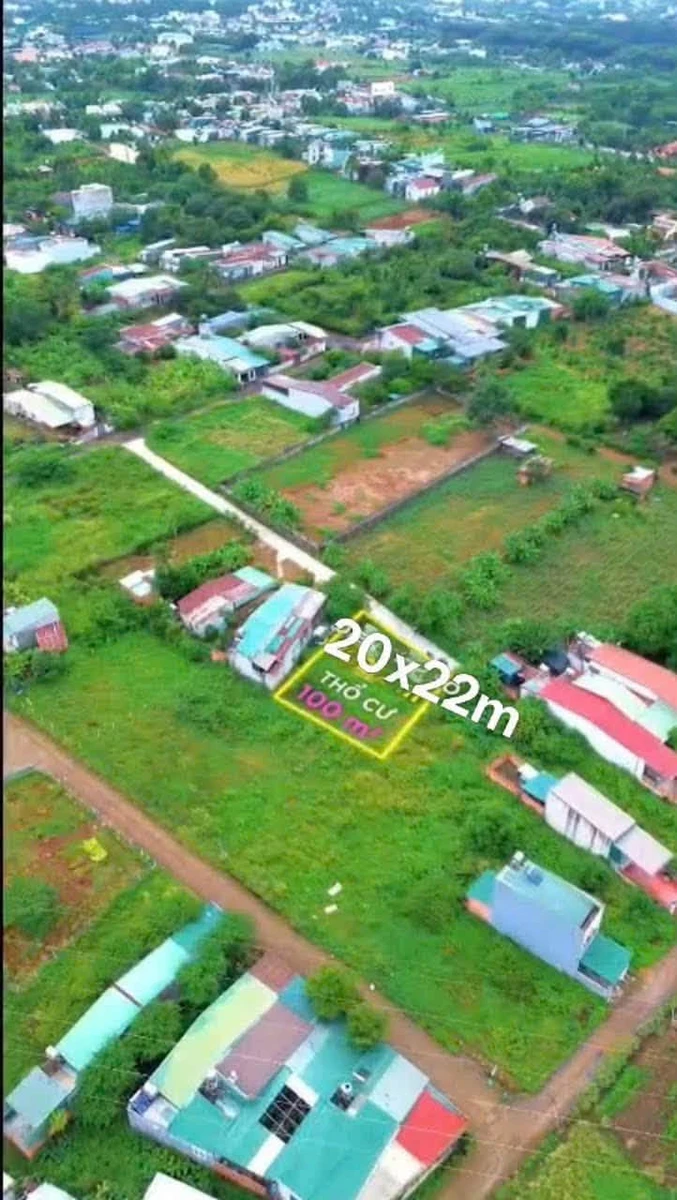 Bán đất nền 440m² Buôn Ma Thuột Đắk Lắk 1 tỷ 550 triệu - Ảnh thu nhỏ 2